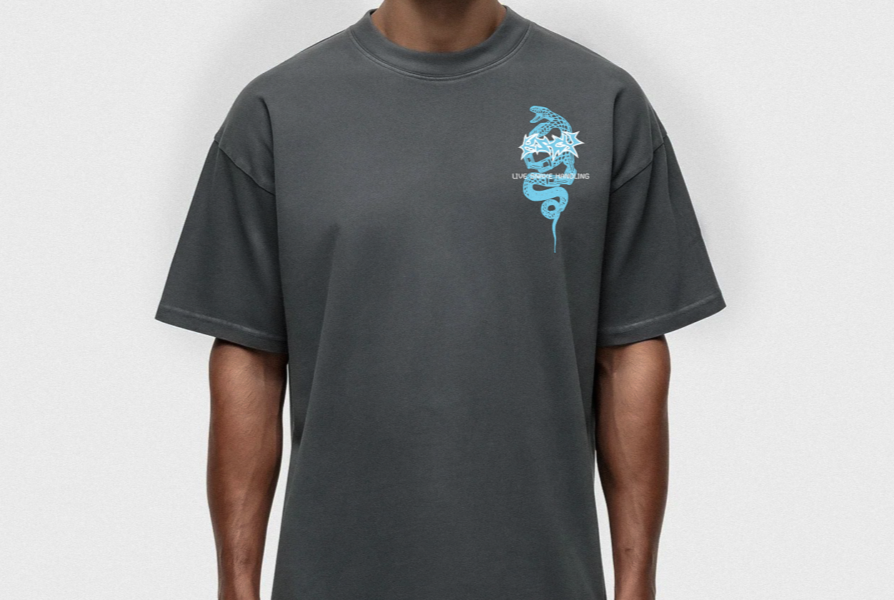 SNAKE HANDLING TEE